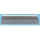 Gray Flagged Polypropylene Floor Brush Push Broom, 18"
