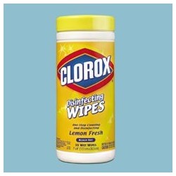 Disinfectant Wipes, Lemon Fresh Scent, 35 Wipes