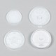 Plastic Lids for Hot/Cold Foam Cups, Vented, For 32-oz.
