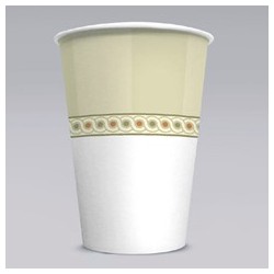 Paper Cold Cups, Sage Collection Design. 5-oz. Size