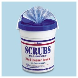 SCRUBS Hand Cleaner Towels 72 per Bucket