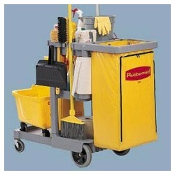 Janitor Cart 2000 with Vinyl Bag