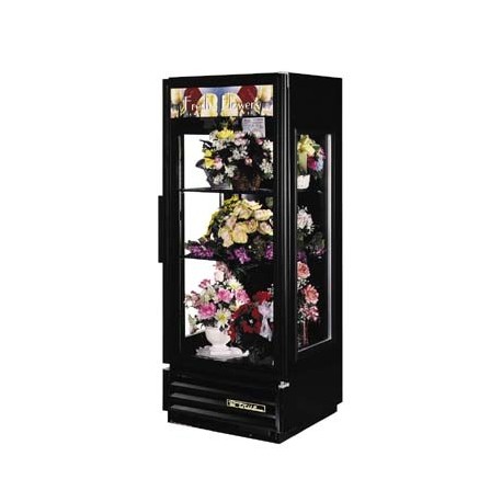 Glass End Floral Merchandiser, One-Section, 12 cu. ft.