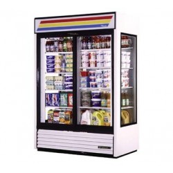 Glass End Merchandiser, Two-Section, 47 cu. ft.