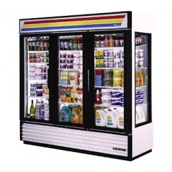 Glass End Merchandiser, two-section, 72 cu.ft.