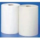 Non-perforated White Roll Dispenser Towels