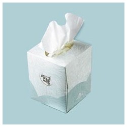 Angel Soft PS Facial Tissue Cube Box