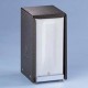Hynap Tall Fold Napkin Dispenser, Black/Chrome