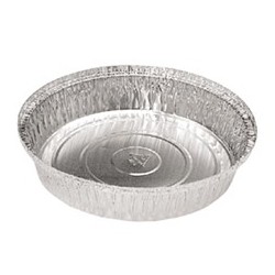 Round Aluminum Take-Out Pans, 7"