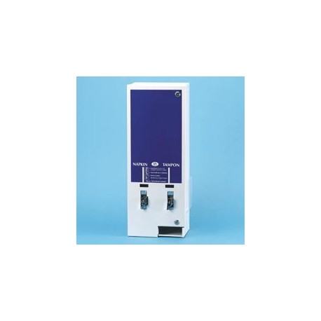E-Vendor Dual Sanitary Napkin/Tampon Dispenser, $.25 Mechanism