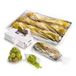 Plastic Food Bags, Clear, .002mm, 6" x 3" x 15"