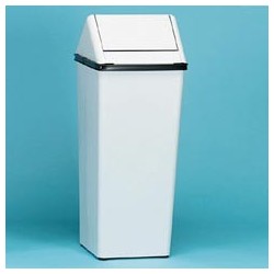 21 Gallon Swing Top Waste Receptacle