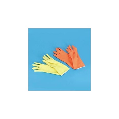 Yellow Reusable Gloves, X-Large