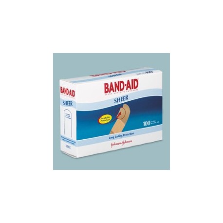 BandAid Sheer Adhesive Strips