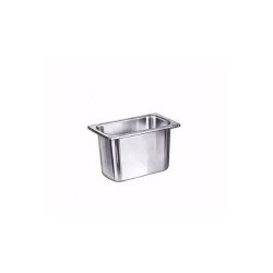 Steam Table Insert Pan, 1/9 Size 2 1/2"