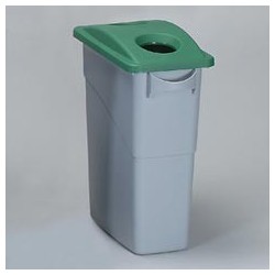Bottle & Can Recycling Top for Slim Jim Waste Containers