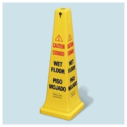 Safety Cone. Base Size 10-1/2 sq. x 25-3/4h