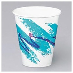 Double-Poly Coated Paper Cold Cups, Jazz, 16-oz.