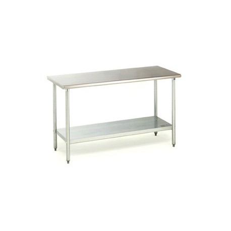 Work Tables, Stainless Steel 24 x 36, No Backsplash
