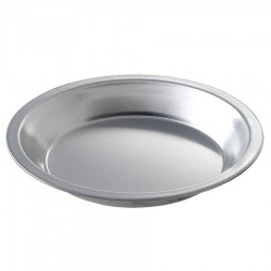 Deep Dish Pie Pan, 10-7/8 inch  (top inside) dia. x 1-1/4 inch