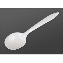 Medium Weight Polypropylene Soup Spoons