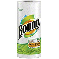 Bounty White Kitchen Roll Towel, 2 Ply, 30 Rolls