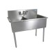 Budget Sink, two compartment, 39"W