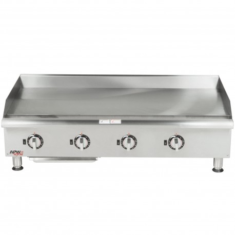 Griddle, Countertop, Thermostatic, Gas, 48"