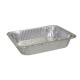 Half-Size Aluminum X-Heavy Foil Steam Table Pans. 4-3/16"D