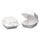 Foam Hinged Carry Out Containers, Sandwich, Regular