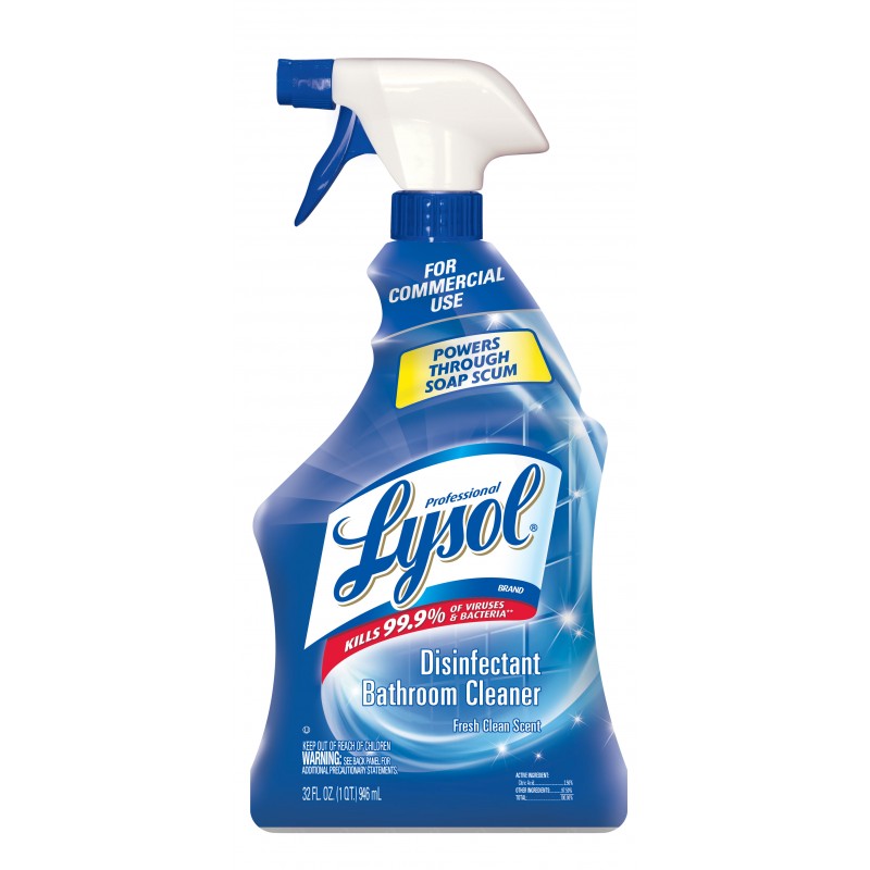 Professional Lysol Disinfectant Basin, Commercial Bathroom Tile Cleaner