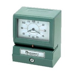 Electric Print Time Clock Recorders